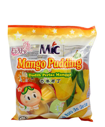 Mic-Soya Mango Pudding