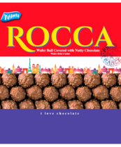 Teisti Rocca Wafer Ball Covered with Nutty Chocolate