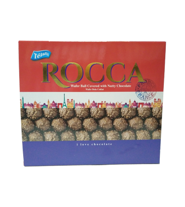 Teisti Rocca Wafer Ball Covered with Nutty Chocolate