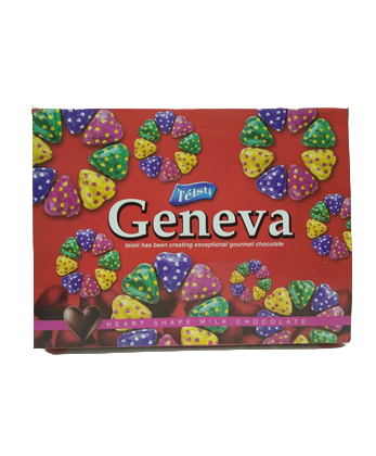 Teisti Geneva Milk Heart chocolate