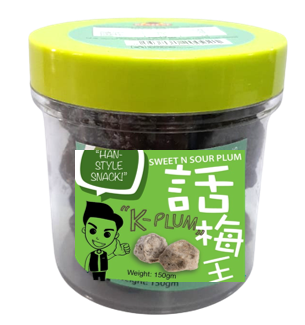 K-Plum-Preserved Fruit Sweet & Sour Plum/ Buah Kering Pelam Masam & Manis