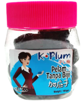 K- Plum- Jeruk Buah Pelam Tanpa Biji Kering/ Dried Fruit Seedless Plum