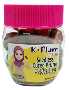 K- Plum- Dried Fruit Seedless Cured Prune/ Buah Prune Kering Tanpa Biji K- Plum- Dried Fruit Seedless Cured Prune/ Buah Prune Kering Tanpa Biji