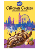Snackie – Chocolate Cookies With Soft Hazelnut Filling